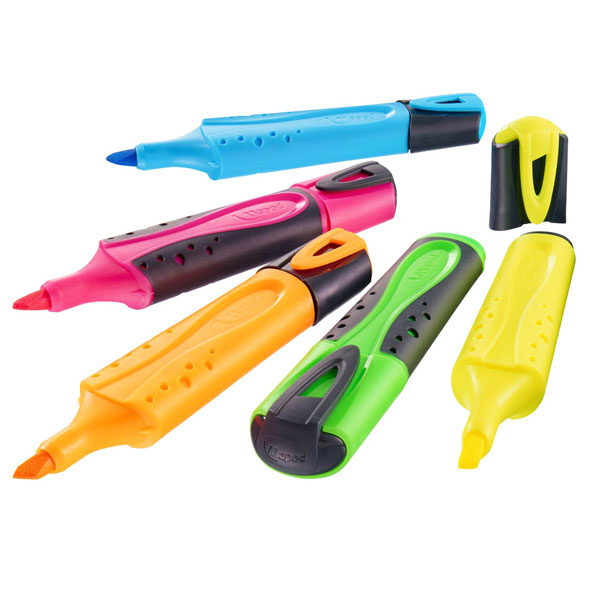 Text marker Maped FLUO PEPS zeleni