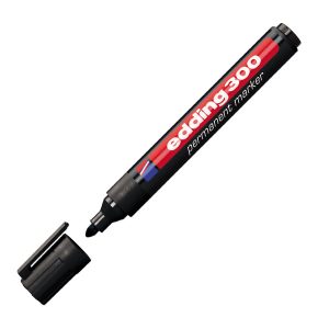Marker permanent EDDING E-300 crni obli vrh