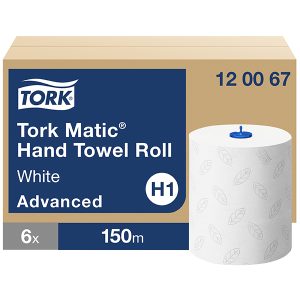 Ubrus u rolni za dispenzer TORK H1 Advanced beli 6/1