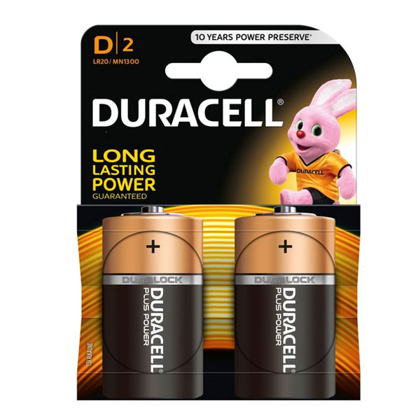 Baterija DURACELL alkalna LR20 1/2