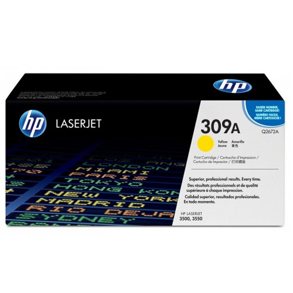 Toner HP Q2672 309A yellow