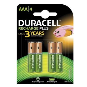 Baterija punjiva LR3( AAA) 750 mah DURACELL 1/4