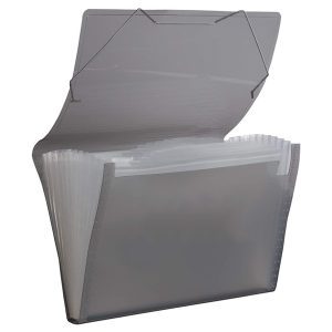 Fascikla pvc sa 12 pregrada i gumicama