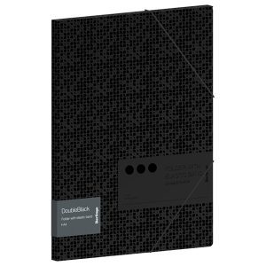 Fascikla PVC sa gumicom BERLINGO DoubleBlack 240 x 320 x 15 mm