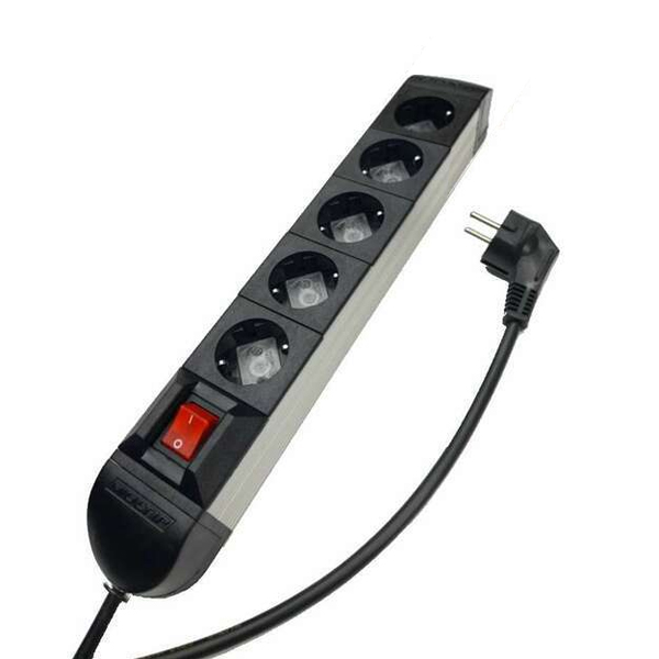 Produžni kabl 5 gnezda 5 metara sa prekidačem Multip SWITCH